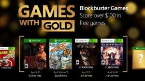 Xbox April Games with Gold titles announced